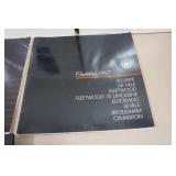Vintage Thunderbrid and Cadillac Sales Brochures