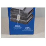 Bliss Bedding Heated Throw Blanket