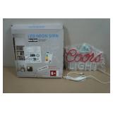 LED Coors Light Bar Sign