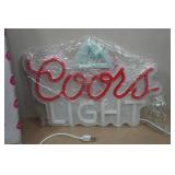 LED Coors Light Bar Sign