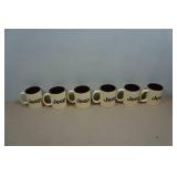 Set of 6 Jeep Mugs