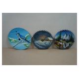 *3* Hand Painted Circular Saw Blades