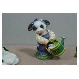 John Deere Sign and Figurines