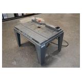 Router and Sabre Saw Table