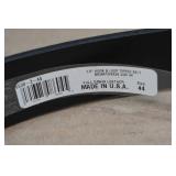 Boston Leather 1.5" Hook & Loop Belt - Size 44