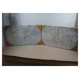 Set of 2 Canvas Wall Art