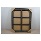 Decorative Window Panel with Hooks