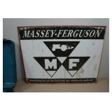 Makita Cordless Drill and Metal Sign