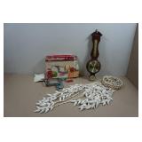 Apple Peeler/Corer, Thermomter and Shell Windchime