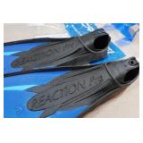 Cressi Reaction Pro Adult Snorkel Fins - 3.5/4, 36/37