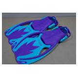 Cressi Blulove Kids Snorkel Fin - Size L/XL