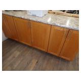 3 Base cabinets and Countertop