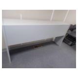 Wall Desk with Filing Cabinets and Shelving