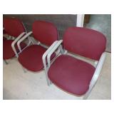 5 Red Chairs