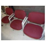 5 Red Chairs