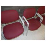 5 Red Chairs