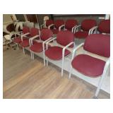 5 Red Chairs