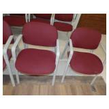 5 Red Chairs