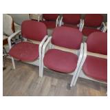 5 Red Chairs