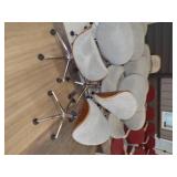 9 Gray Chairs