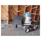Insulation Blowers with Hose and Trailer
