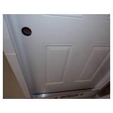 White Exterior Door with Jam 36"