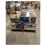 Massive Pallet of Brand Name Misc Faucets, Showers, Fixtures, Towel Bars, Bathroom Fans, Ceiling Fans, Lights, and More (Parts Only) (Great for eBay Sellers)