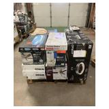 Massive Pallet of Brand Name Misc Faucets, Showers, Fixtures, Towel Bars, Bathroom Fans, Ceiling Fans, Lights, and More (Parts Only) (Great for eBay Sellers)