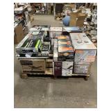 Massive Pallet of Brand Name Misc Faucets, Showers, Fixtures, Towel Bars, Bathroom Fans, Ceiling Fans, Lights, and More (Parts Only) (Great for eBay Sellers)