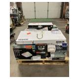 Massive Pallet of Brand Name Misc Faucets, Showers, Fixtures, Towel Bars, Bathroom Fans, Ceiling Fans, Lights, and More (Parts Only) (Great for eBay Sellers)