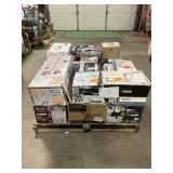 Massive Pallet of Brand Name Misc Faucets, Showers, Fixtures, Towel Bars, Bathroom Fans, Ceiling Fans, Lights, and More (Parts Only) (Great for eBay Sellers)