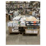 Massive Pallet of Brand Name Misc Faucets, Showers, Fixtures, Towel Bars, Bathroom Fans, Ceiling Fans, Lights, and More (Parts Only) (Great for eBay Sellers)