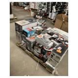 Massive Pallet of Brand Name Misc Faucets, Showers, Fixtures, Towel Bars, Bathroom Fans, Ceiling Fans, Lights, and More (Parts Only) (Great for eBay Sellers)