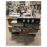 Massive Pallet of Brand Name Misc Faucets, Showers, Fixtures, Towel Bars, Bathroom Fans, Ceiling Fans, Lights, and More (Parts Only) (Great for eBay Sellers)