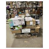 Massive Pallet of Brand Name Misc Faucets, Showers, Fixtures, Towel Bars, Bathroom Fans, Ceiling Fans, Lights, and More (Parts Only) (Great for eBay Sellers)