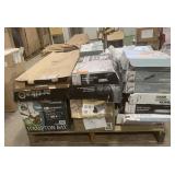 Massive Pallet of Brand Name Misc Faucets, Showers, Fixtures, Towel Bars, Bathroom Fans, Ceiling Fans, Lights, and More (Parts Only) (Great for eBay Sellers)