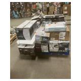 Massive Pallet of Brand Name Misc Faucets, Showers, Fixtures, Towel Bars, Bathroom Fans, Ceiling Fans, Lights, and More (Parts Only) (Great for eBay Sellers)