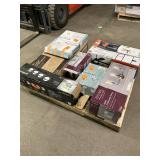 Massive Pallet of Brand Name Misc Faucets, Showers, Fixtures, Towel Bars, Bathroom Fans, Ceiling Fans, Lights, and More (Parts Only) (Great for eBay Sellers)