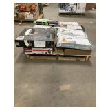Massive Pallet of Brand Name Misc Faucets, Showers, Fixtures, Towel Bars, Bathroom Fans, Ceiling Fans, Lights, and More (Parts Only) (Great for eBay Sellers)