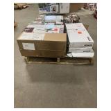 Massive Pallet of Brand Name Misc Faucets, Showers, Fixtures, Towel Bars, Bathroom Fans, Ceiling Fans, Lights, and More (Parts Only) (Great for eBay Sellers)