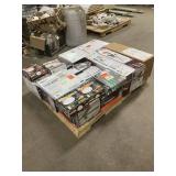 Massive Pallet of Brand Name Misc Faucets, Showers, Fixtures, Towel Bars, Bathroom Fans, Ceiling Fans, Lights, and More (Parts Only) (Great for eBay Sellers)