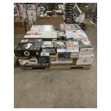Massive Pallet of Brand Name Misc Faucets, Showers, Fixtures, Towel Bars, Bathroom Fans, Ceiling Fans, Lights, and More (Parts Only) (Great for eBay Sellers)