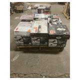 Massive Pallet of Brand Name Misc Faucets, Showers, Fixtures, Towel Bars, Bathroom Fans, Ceiling Fans, Lights, and More (Parts Only) (Great for eBay Sellers)
