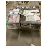 Massive Pallet of Brand Name Misc Faucets, Showers, Fixtures, Towel Bars, Bathroom Fans, Ceiling Fans, Lights, and More (Parts Only) (Great for eBay Sellers)