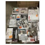 Massive Pallet of Brand Name Misc Faucets, Showers, Fixtures, Towel Bars, Bathroom Fans, Ceiling Fans, Lights, and More (Parts Only) (Great for eBay Sellers)