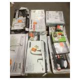 Massive Pallet of Brand Name Misc Faucets, Showers, Fixtures, Towel Bars, Bathroom Fans, Ceiling Fans, Lights, and More (Parts Only) (Great for eBay Sellers)