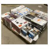 Massive Pallet of Brand Name Misc Faucets, Showers, Fixtures, Towel Bars, Bathroom Fans, Ceiling Fans, Lights, and More (Parts Only) (Great for eBay Sellers)