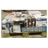 Massive Pallet of Brand Name Misc Faucets, Showers, Fixtures, Towel Bars, Bathroom Fans, Ceiling Fans, Lights, and More (Parts Only) (Great for eBay Sellers)