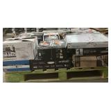 Massive Pallet of Brand Name Misc Faucets, Showers, Fixtures, Towel Bars, Bathroom Fans, Ceiling Fans, Lights, and More (Parts Only) (Great for eBay Sellers)