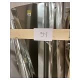 Massive Pallet of
  Hvac Tin Round Metal Duct Pipe Installation